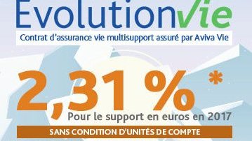 Assurance-Vie Evolution Vie : 100€ ou 200€ offerts à l'adhésion, sous conditions, jusqu'au 5 novembre 2018