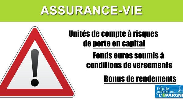Assurance-Vie : pousser les épargnants à investir sur des unités de compte, le régulateur rappelle les devoirs de conseils, après le krach