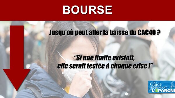 Bourse : rien ne va plus, le CAC40 perd encore -9.07% ce matin