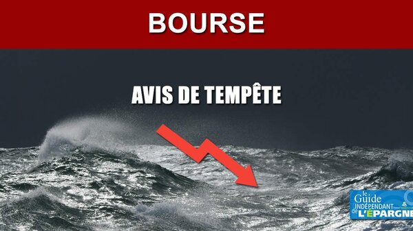 Bourse : avis de mauvais temps sur les places financières