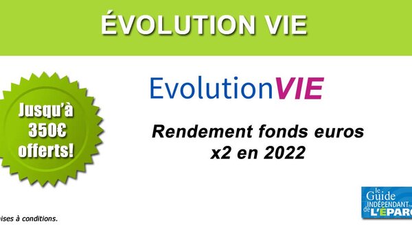Rendement Premium Avril 2022, une unité de compte sur Evolution Vie donnant droit au bonus de rendement 2022, à saisir avant le 31 mai 2022