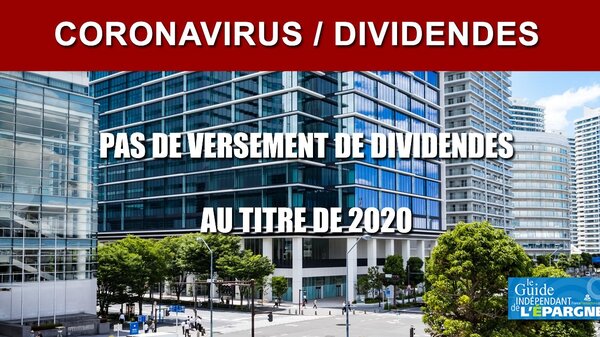 Les entreprises ayant recours aux aides de l'État (chômage partiel, report de charges, PGE, etc.) interdites de versement de dividendes 2020 ?
