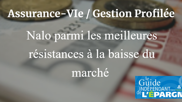 Gestion pilotée Nalo : une excellente résistance à la baisse des marchés sur 2018