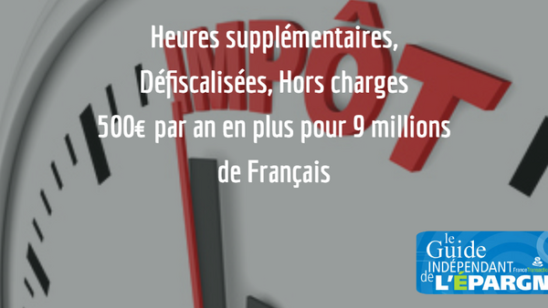 Heures supplémentaires défiscalisées et hors charges sociales : salariés et fonctionnaires concernés