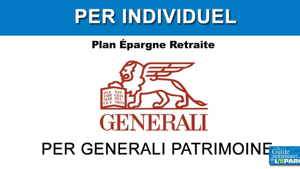 Épargne retraite : Generali dévoile son PER individuel, PER Generali Patrimoine