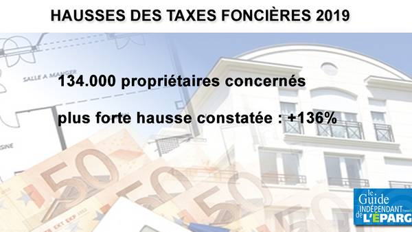Hausses des Taxes Foncières 2019 : jusqu'à +136% de hausse en Isère, et ce n'est pas fini...