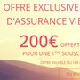 Offre de bienvenue sur le contrat d'assurance-vie Linxea Avenir : 200€ (…)
