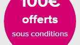Boursorama Vie : l'offre de bienvenue 100€ offerts pour 300€ versés, renouvelée jusqu'au 27 avril