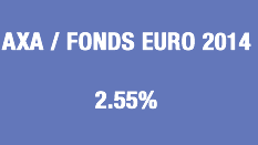Fonds euros Axa : 2.55% pour 2014, pas brillant !