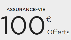 Fortuneo Vie : 100€ offerts pour 3.000€ versés