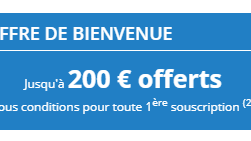 Mes-Placements Retraite : Prime de bienvenue allant jusqu'à 200€ pour la souscription de votre contrat d'assurance-vie