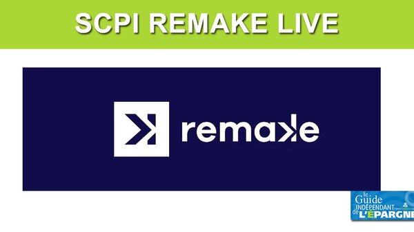 La SCPI Remake Live, sans frais d'entrée, labelisée ISR, désormais éligible sur le contrat d'assurance vie Évolution Épargne 2, assuré par Spirica