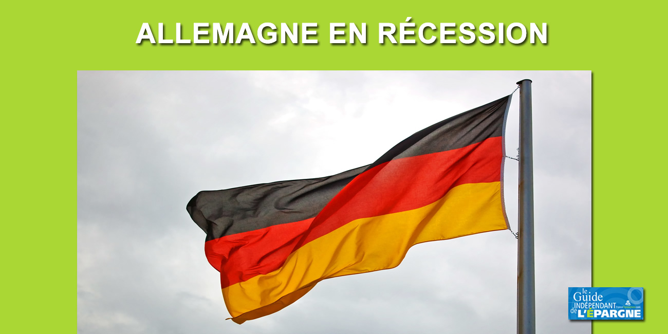 La récession frappe à la porte de l'Allemagne La récession frappe à la porte de l'Allemagne