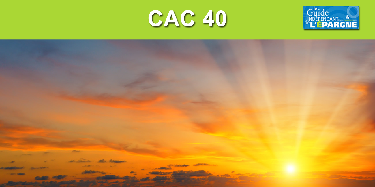 Bourse : le CAC 40 rayonne ce lundi (+2.40%), attention aux coups de soleil... Bourse : le CAC 40 rayonne ce lundi (+2.40%), attention aux coups de soleil...