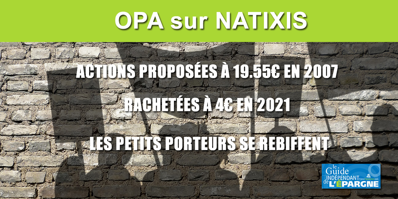 L'OPA de BPCE sur NATIXIS prolongée, les actionnaires gagnent une bataille mais pas la guerre L'OPA de BPCE sur NATIXIS prolongée, les actionnaires gagnent une bataille mais pas la guerre