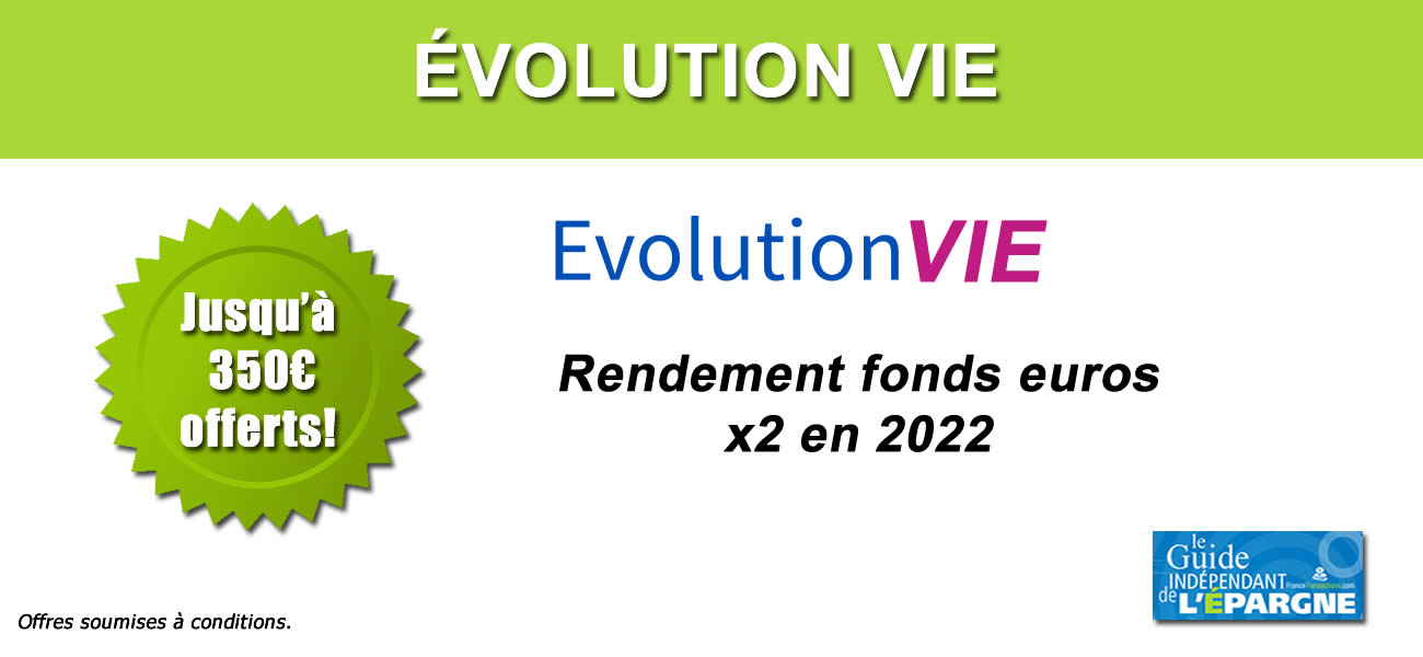 Rendement Premium Avril 2022, une unité de compte sur Evolution Vie donnant droit au bonus de rendement 2022, à saisir avant le 31 mai 2022 Rendement Premium Avril 2022, une unité de compte sur Evolution Vie donnant droit au bonus de rendement 2022, à saisir avant le 31 mai 2022