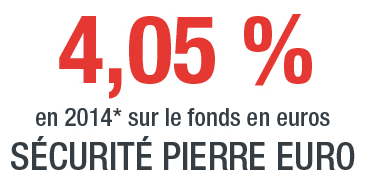 Sécurité Pierre Euro (4.05% en 2014) : des conditions de versements plus restrictives Sécurité Pierre Euro (4.05% en 2014) : des conditions de versements plus restrictives