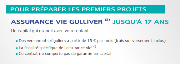 LCL : Offre assurance-vie, 30€ offerts pour la souscription du contrat Gulliver LCL : Offre assurance-vie, 30€ offerts pour la souscription du contrat Gulliver