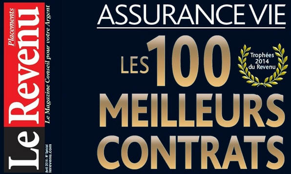 Le magazine Le Revenu a décerné ses Trophées 2014 de l'assurance-vie Le magazine Le Revenu a décerné ses Trophées 2014 de l'assurance-vie