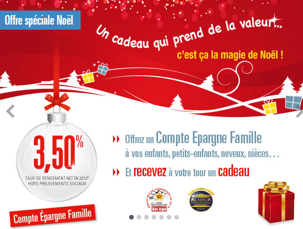Compte Epargne Famille Carac, une idée de cadeau... Compte Epargne Famille Carac, une idée de cadeau...