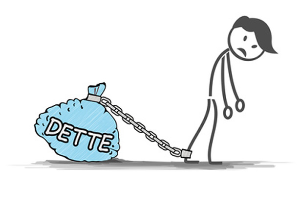 L'endettement record en France (État, entreprises, particuliers), le risque majeur pour le système financier français L'endettement record en France (État, entreprises, particuliers), le risque majeur pour le système financier français