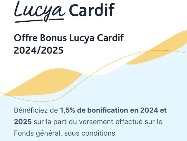 Lucya Cardif : le meilleur contrat de l'année propose de multiples offres de bienvenue Lucya Cardif : le meilleur contrat de l'année propose de multiples offres de bienvenue